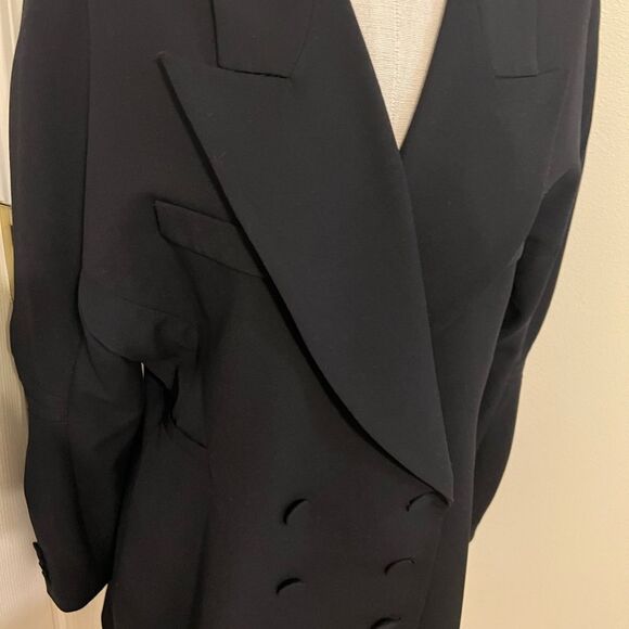 Zara Full Sleeve Tuxedo Dress Size XL NWOT - Picture 3 of 10